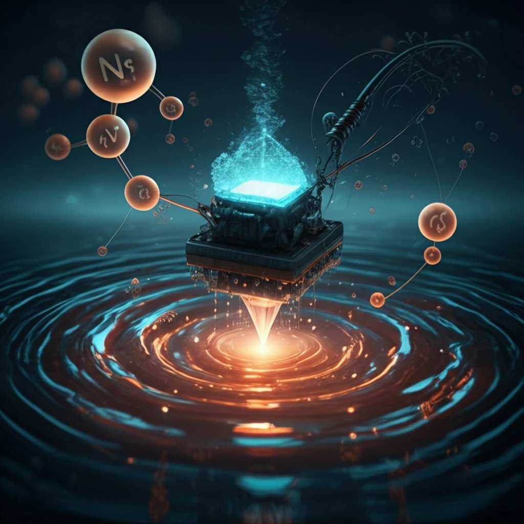 Electrochemical sensor detecting nitrite molecules.
