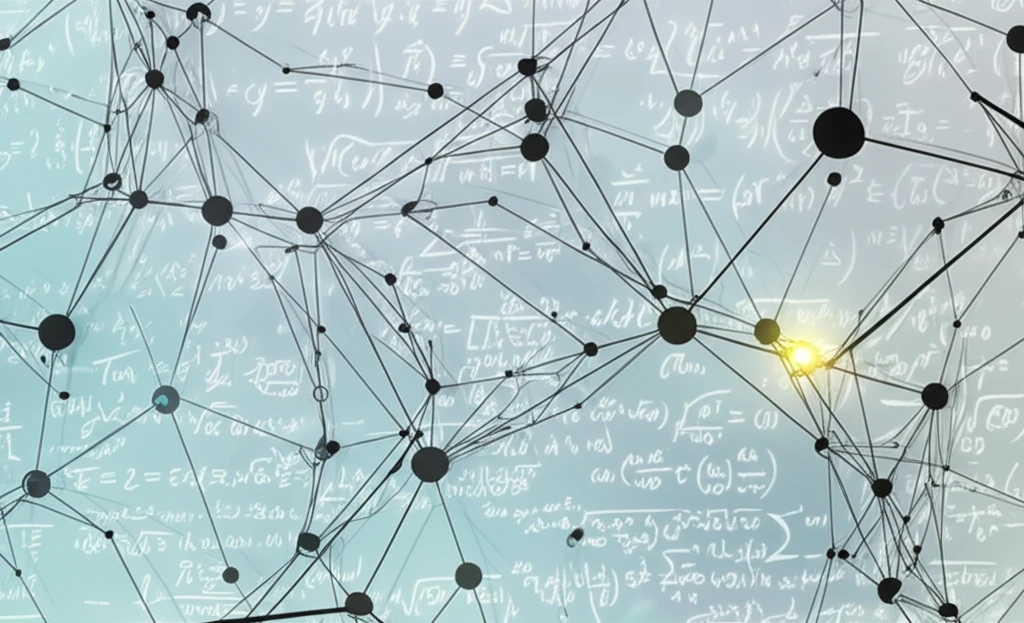 A complex network with highlighted nodes representing a feedback vertex set.