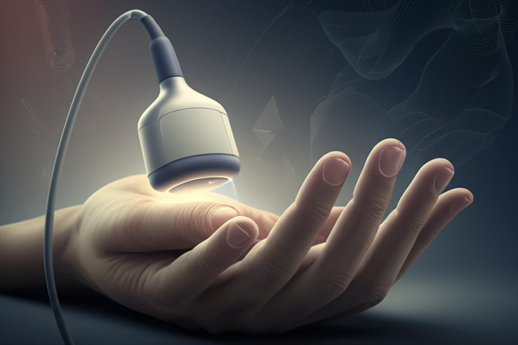 Ultrasound scan revealing nail perineurioma