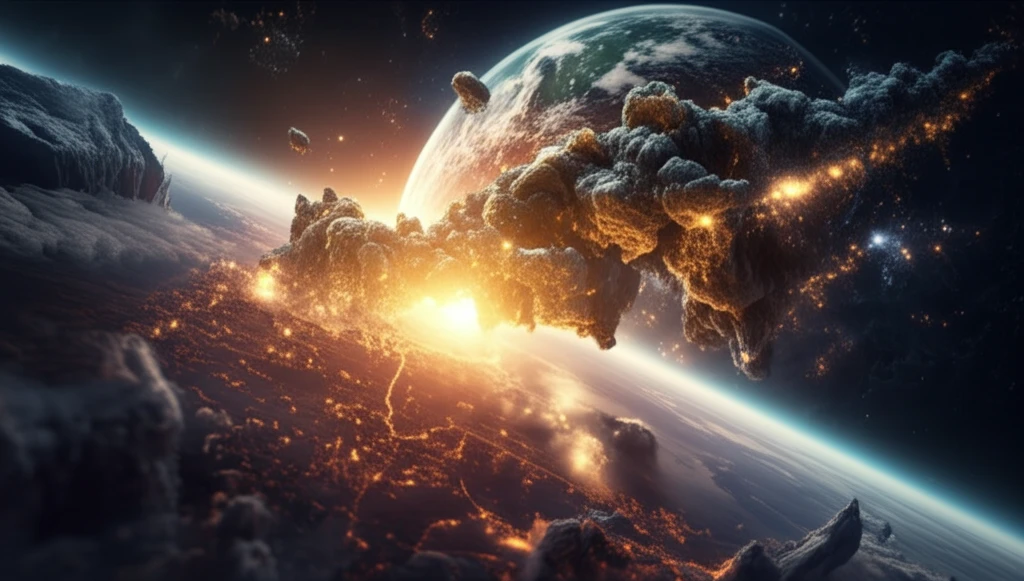 Gold and silver nanoparticles merging within a crystal to harness solar energy.