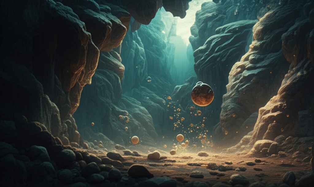 Illustration of underground carbon sequestration