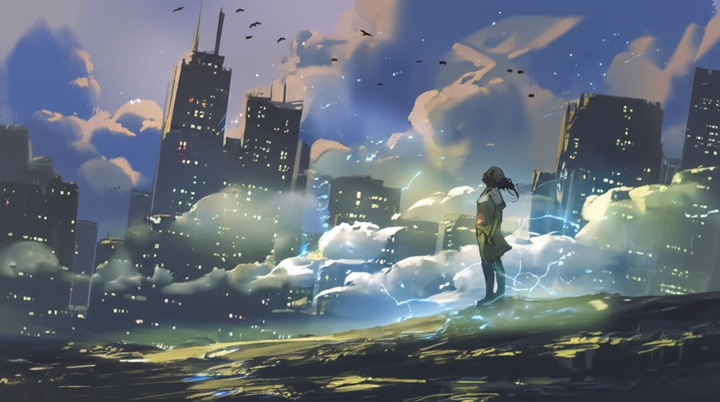 Serene landscape symbolizing healing and recovery after thoracic surgery