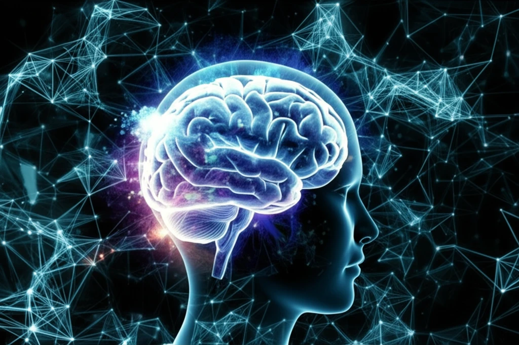 Brain being transported through interconnected pathways, symbolizing rapid stroke treatment.