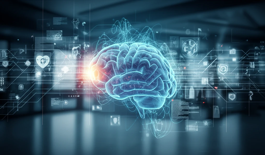 AI revolutionizing healthcare with data and technology.