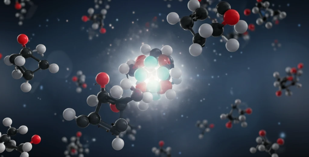 Microscopic view of phenanthroline molecules interacting with a platinum electrode in a formic acid fuel cell.