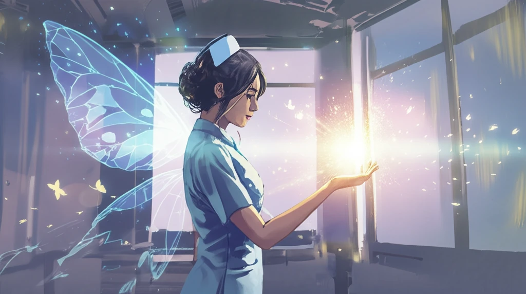 A compassionate nurse offers hope to a woman facing mastectomy through therapeutic communication.