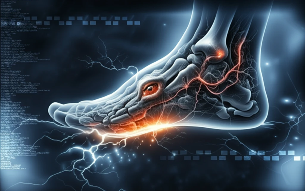 Diabetic foot ulcer healing with supportive care