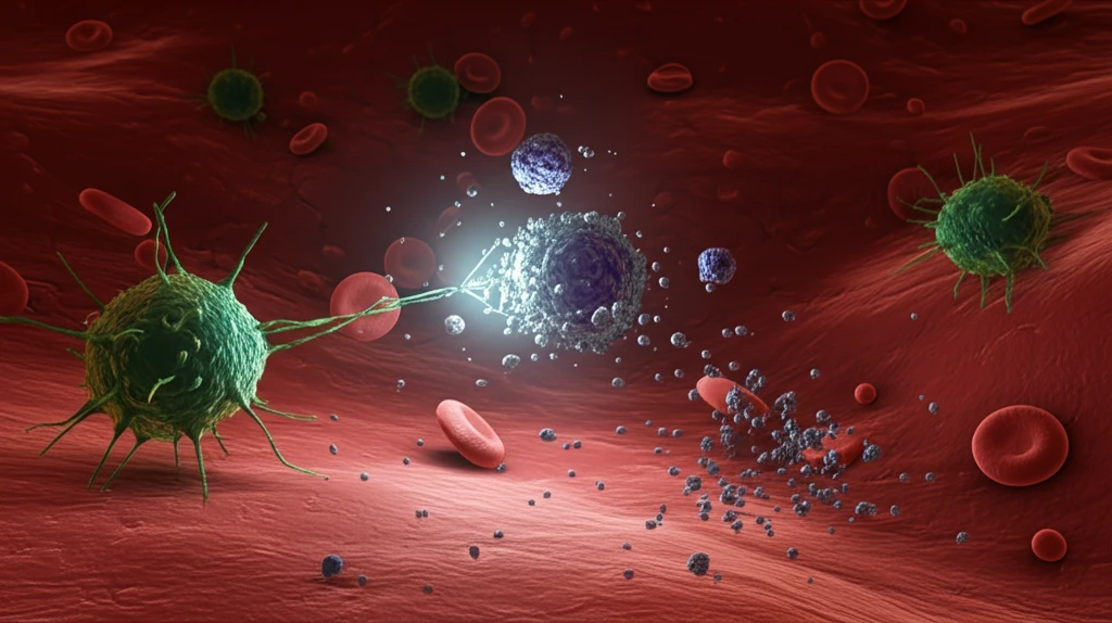 Microscopic KaAPC targeting and eliminating rogue T-cells