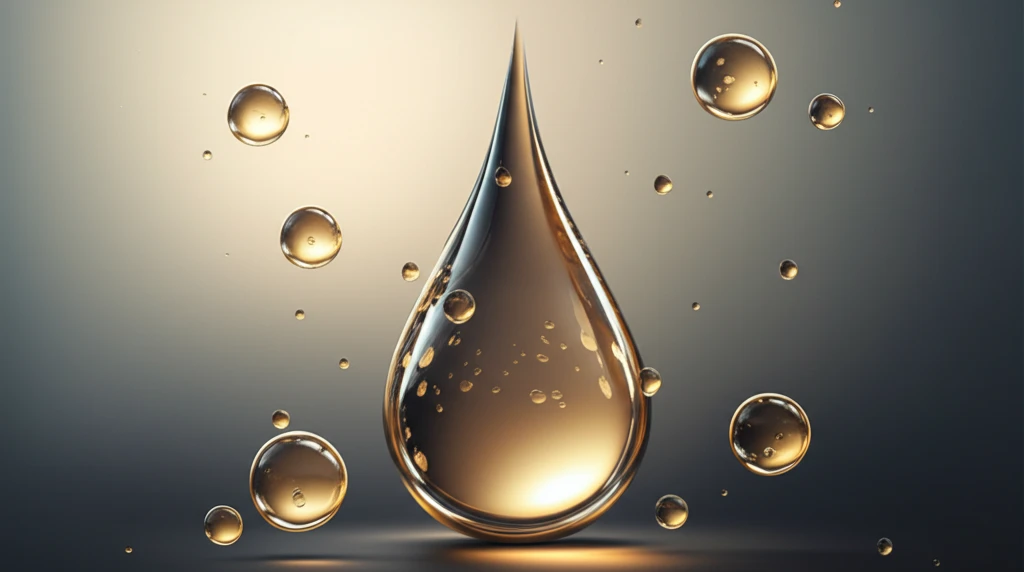 Legume Seeds Transforming into Oil Droplets