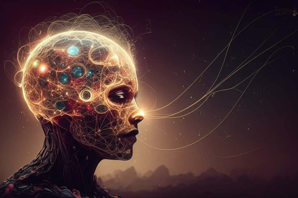 Interconnected minds forming a global map, symbolizing mental health resource allocation and suicide prevention.