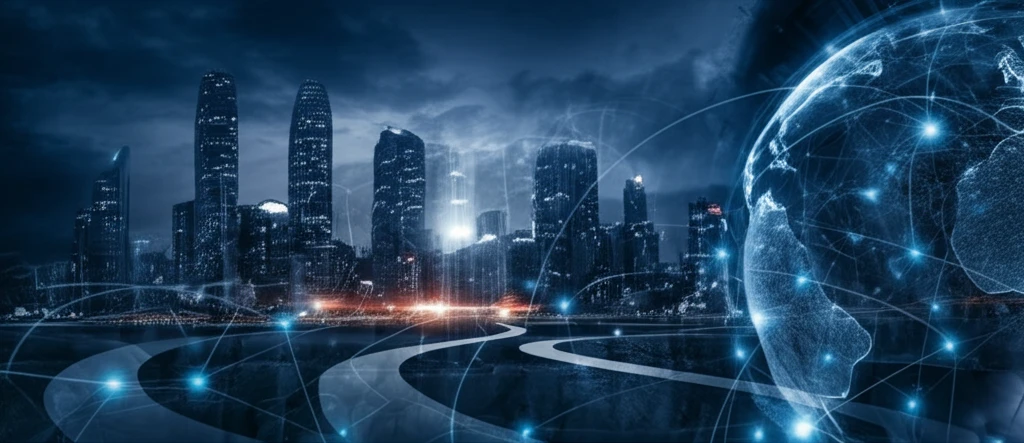 Global transport infrastructure connecting the world.