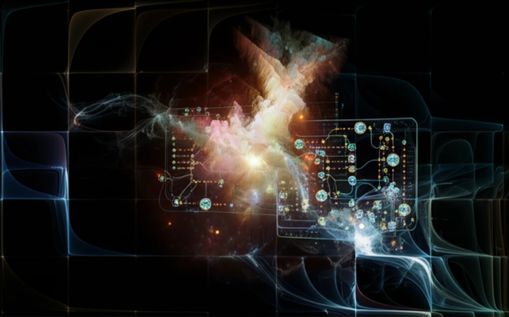 Interconnected microservices with data streams and a CPN diagram representing transactional atomicity verification.