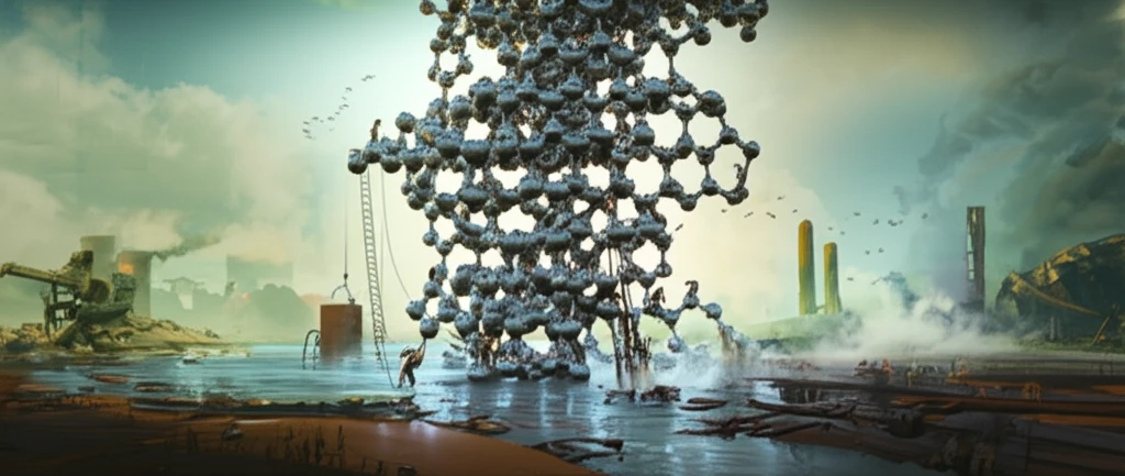 Al-MOF structure purifying water and fuel.