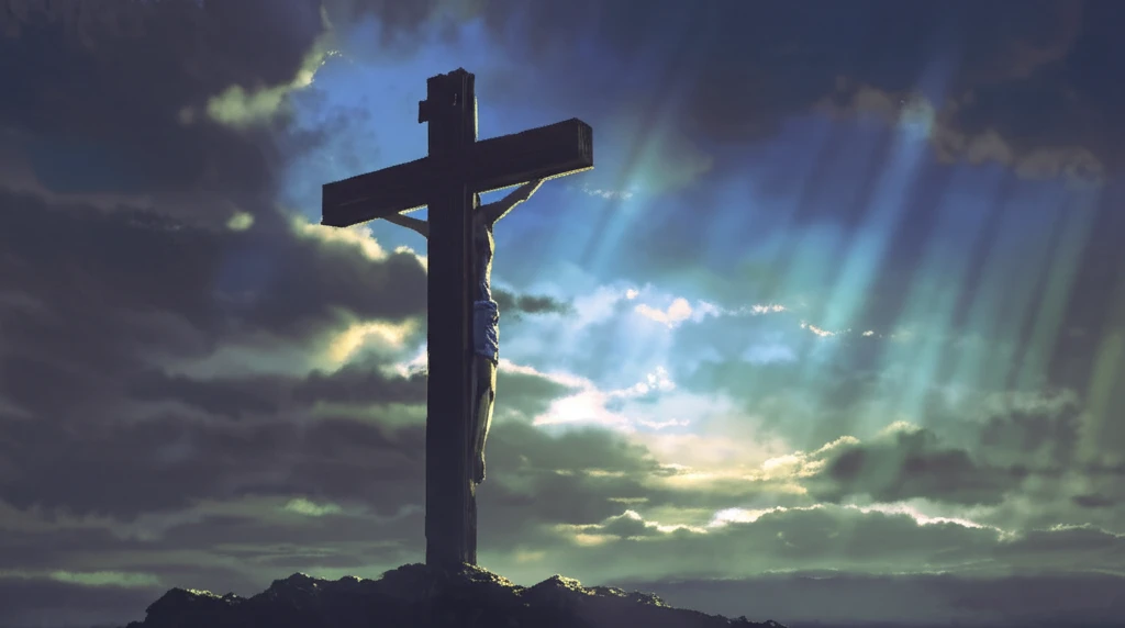 Symbolic image of hope and resilience in the face of suffering.