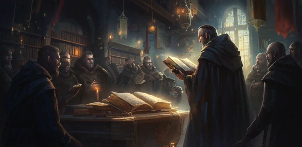 Bernard Gui presents the Speculum Sanctorale.
