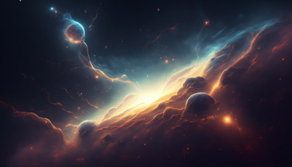 Protostellar envelope with temperature gradients.