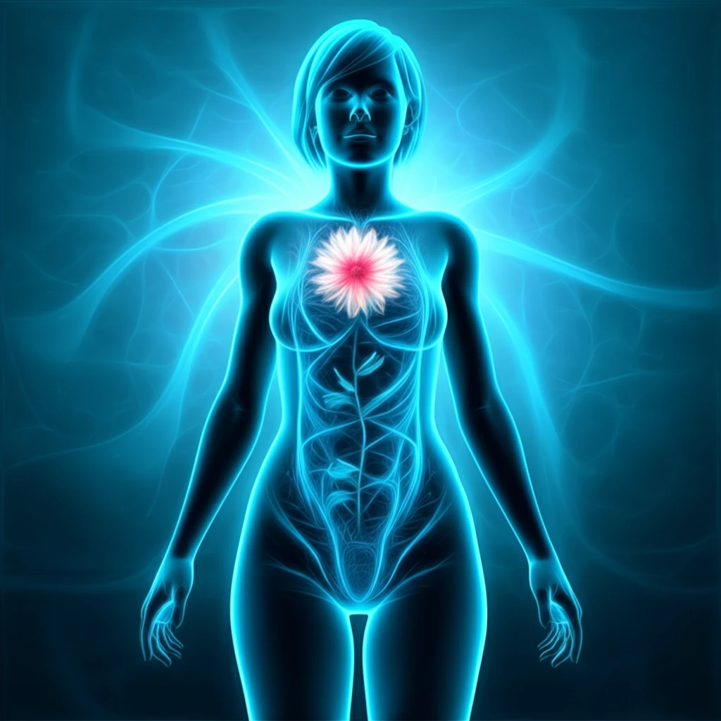 Illustration of uterine prolapse repair preserving fertility.