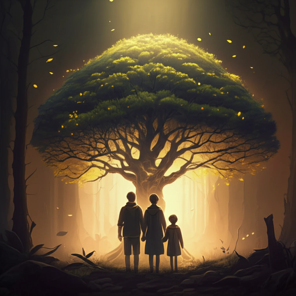 Family-based treatment for anorexia nervosa symbolizes hope, recovery, and strong family bonds.