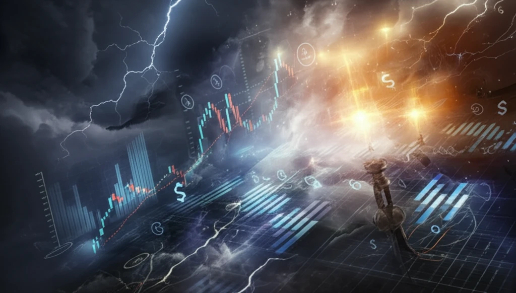 Financial market weather system, sigma-martingale stabilizing forces.