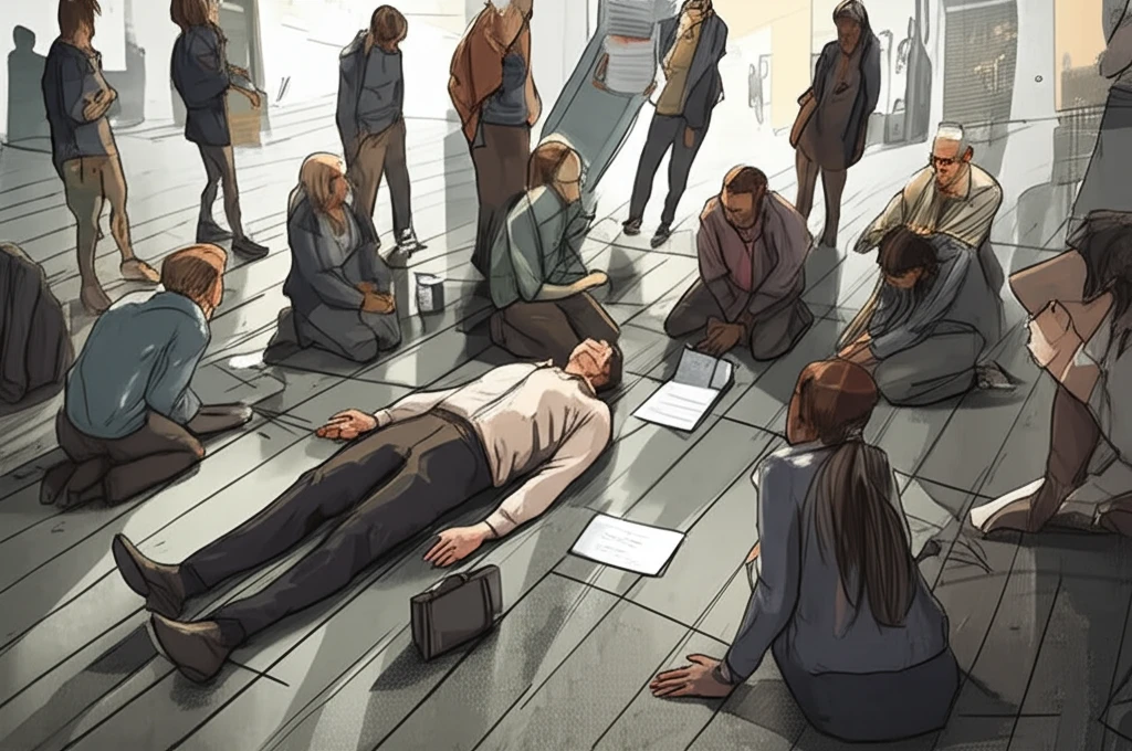 Community CPR in Action: A Diverse Group Responding to a Cardiac Emergency