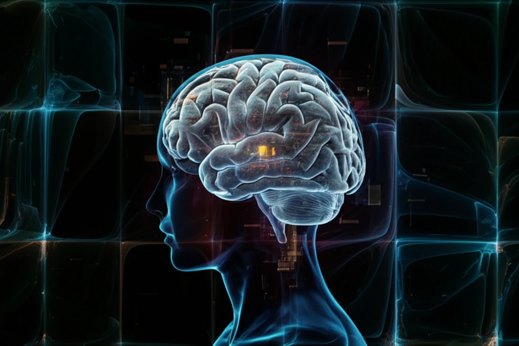 Abstract illustration of brain training for adults with Down Syndrome.