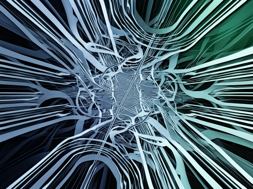Interconnected pathways converging to symbolize cross-disciplinary policy analysis.