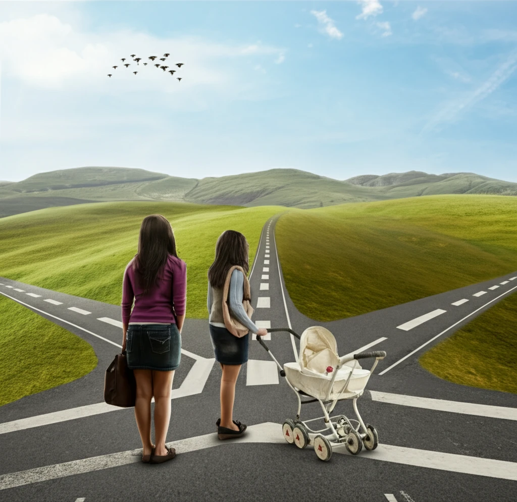 A young Chilean woman faces a difficult choice between education/career and unintended motherhood, highlighting socio-economic pressures.