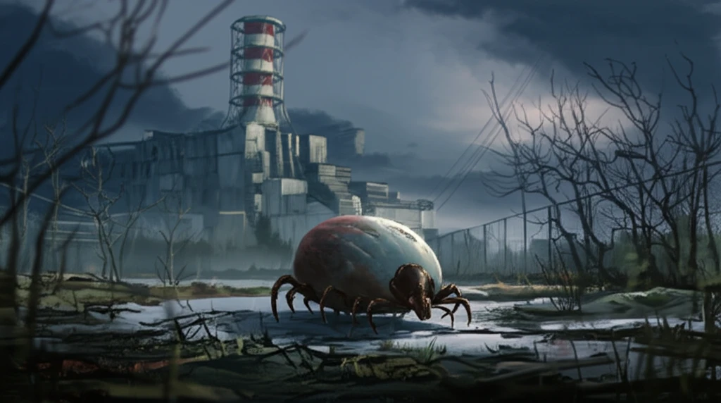 Tick in Chernobyl Exclusion Zone