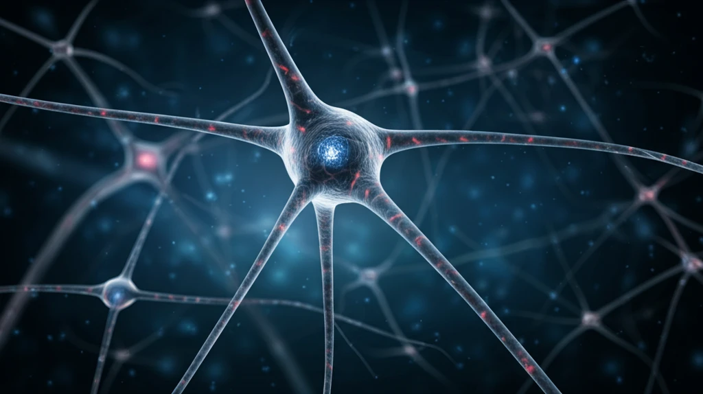 Interconnected veins and neurons symbolizing CCSVI and MS.