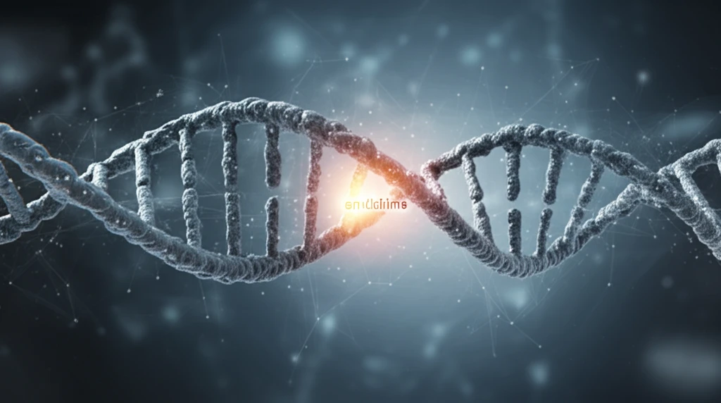 DNA double helix breathing, highlighting a methylated adenine base.