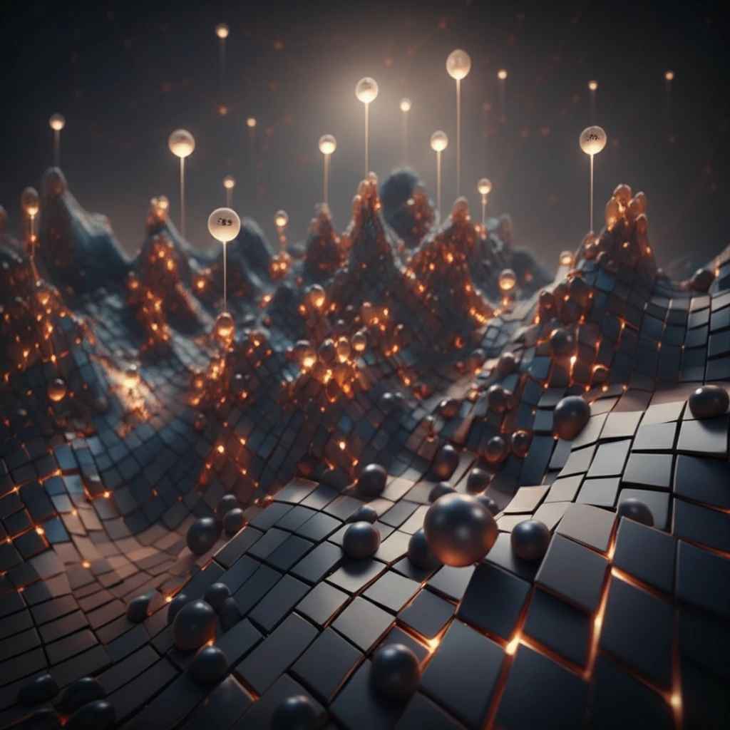 Surreal illustration of zinc, indium, and tin atoms forming a strong, conductive alloy.