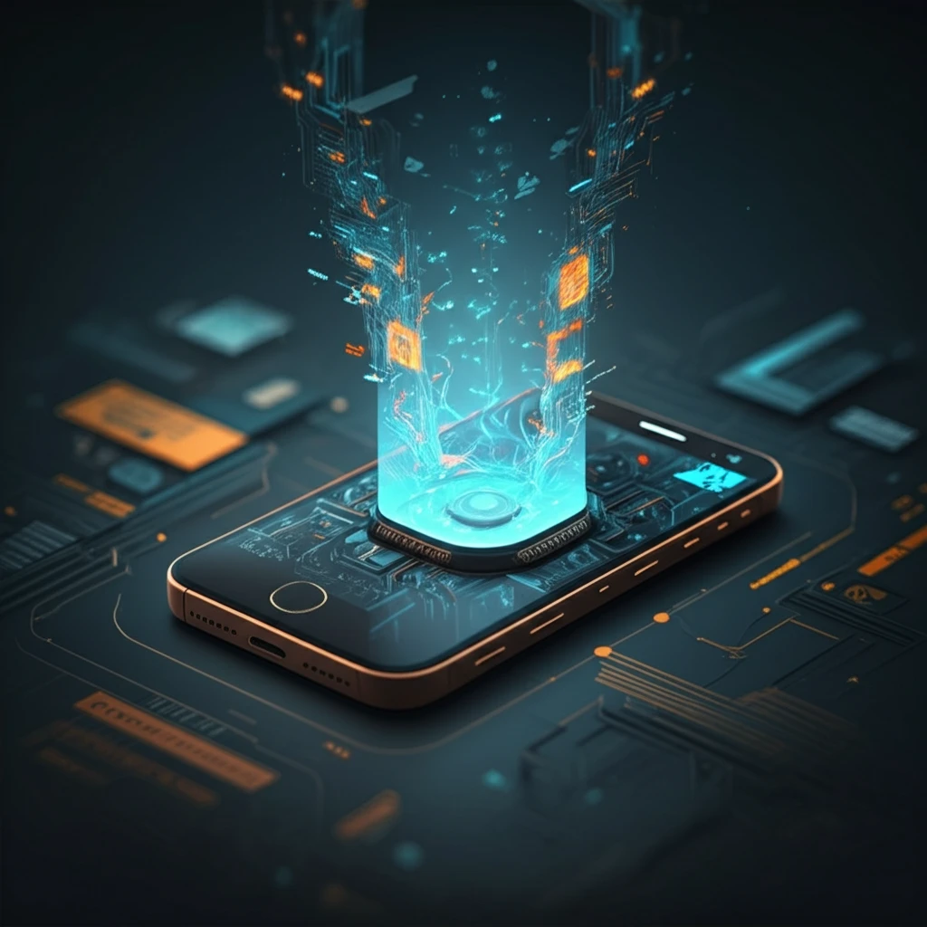 Mobile phone with AI protection