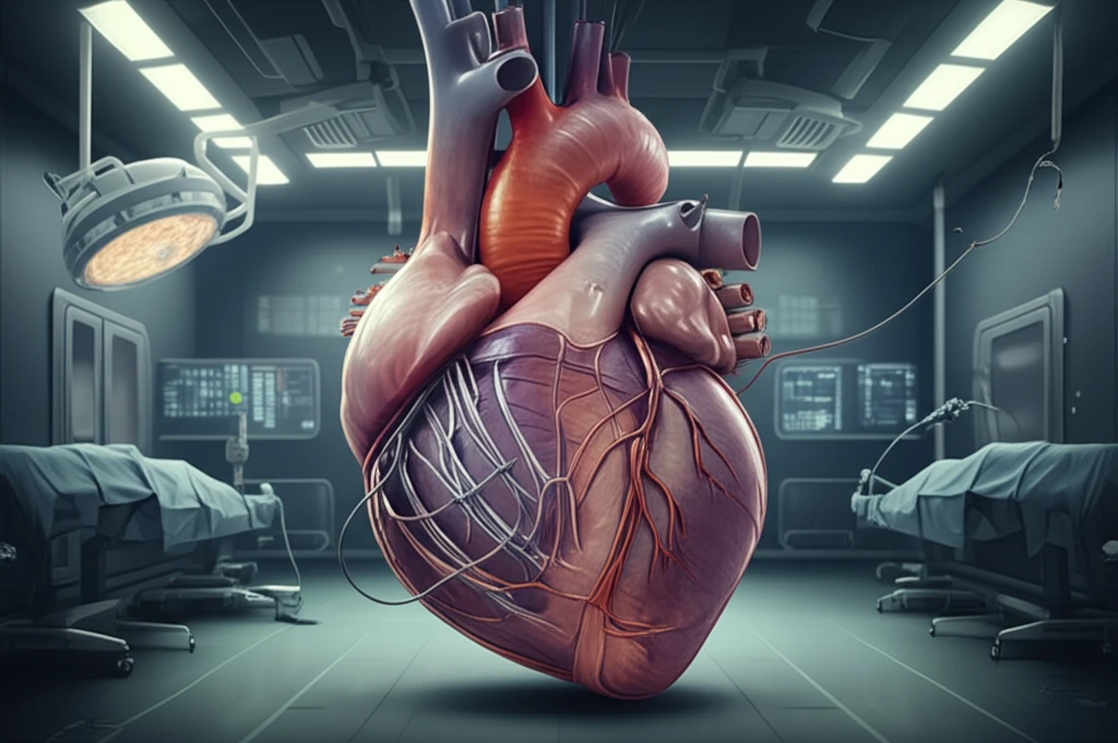 TAVR vs. SAVR: A visual representation of the two aortic valve replacement procedures.