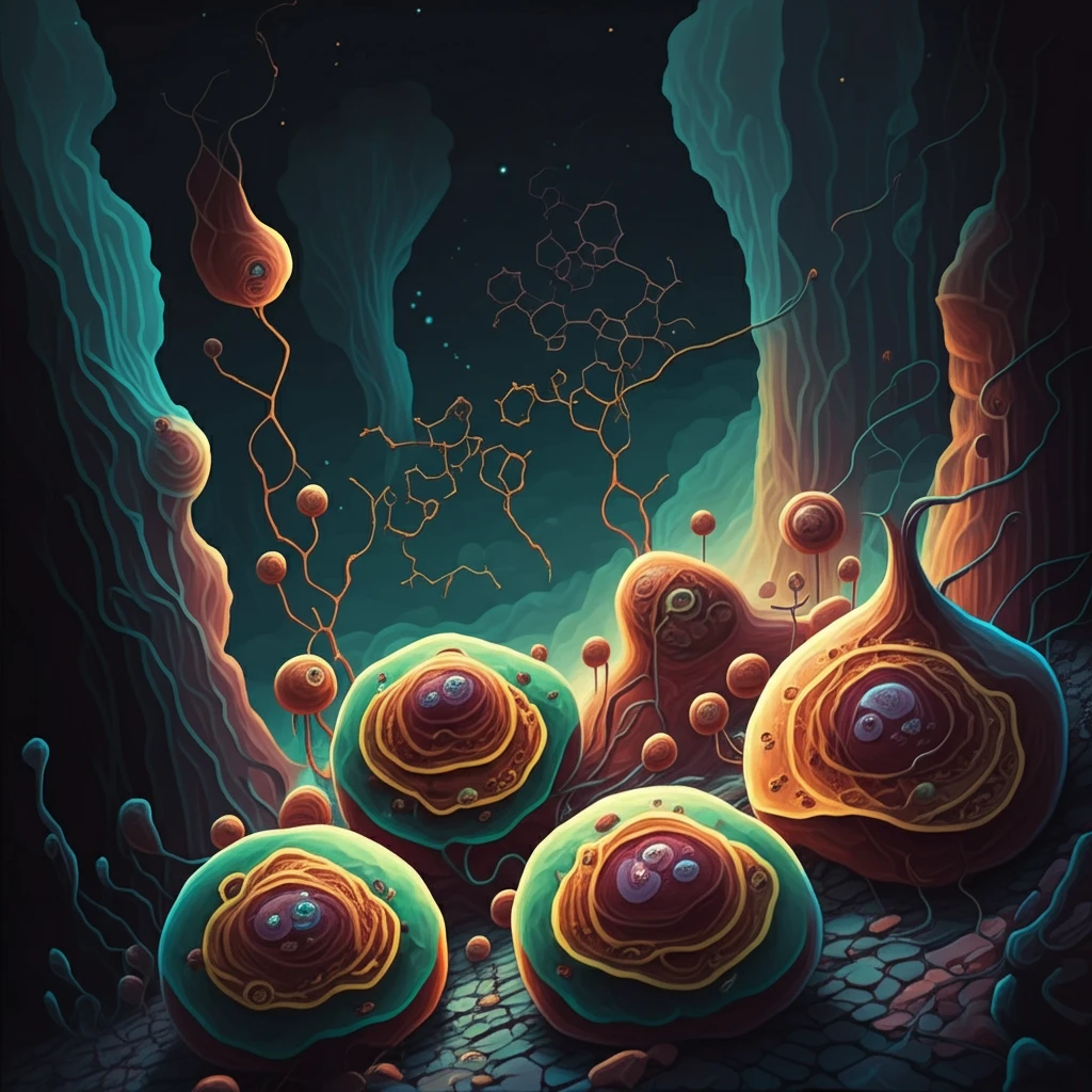 Cells navigating a chemical landscape