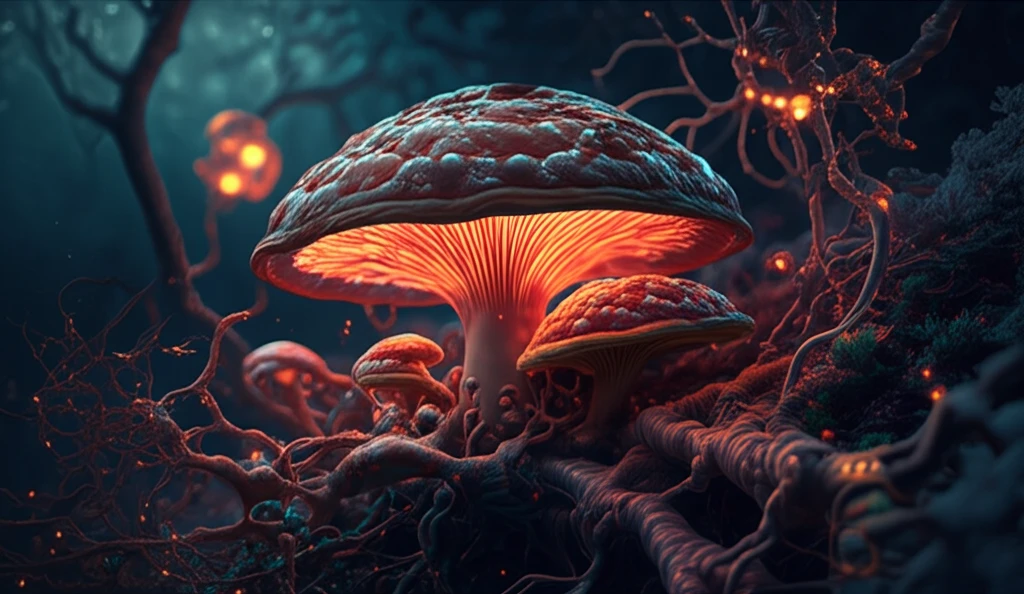 Reishi mushroom healing spinal cord injury.