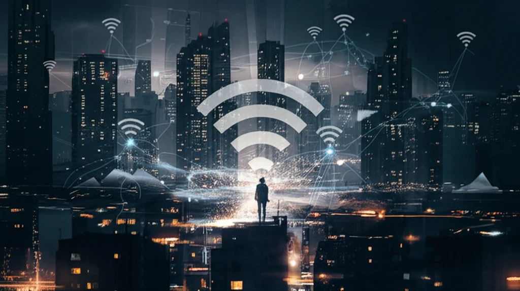Wireless signals fighting through noise