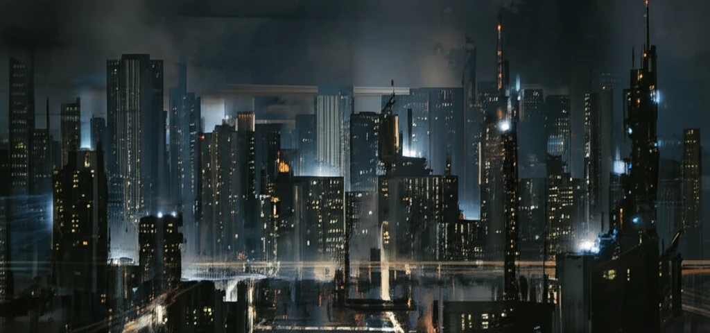 Futuristic city with advanced SSPP antenna technology