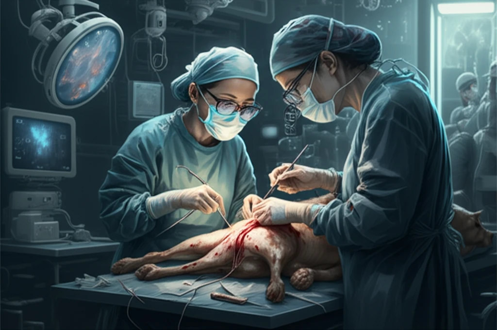 Omental Flap Surgery for Pet Bone Healing