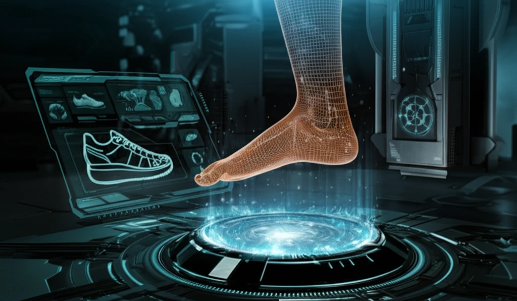 3D foot model visualization