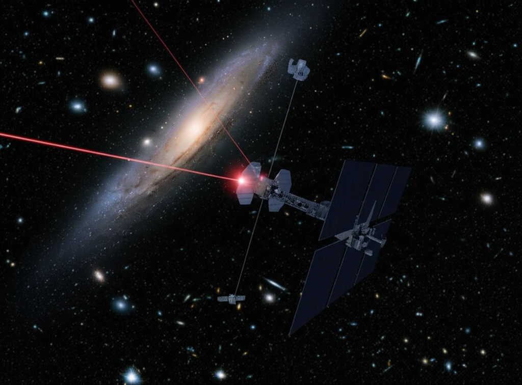 LISA detecting gravitational waves from a double white dwarf in Andromeda