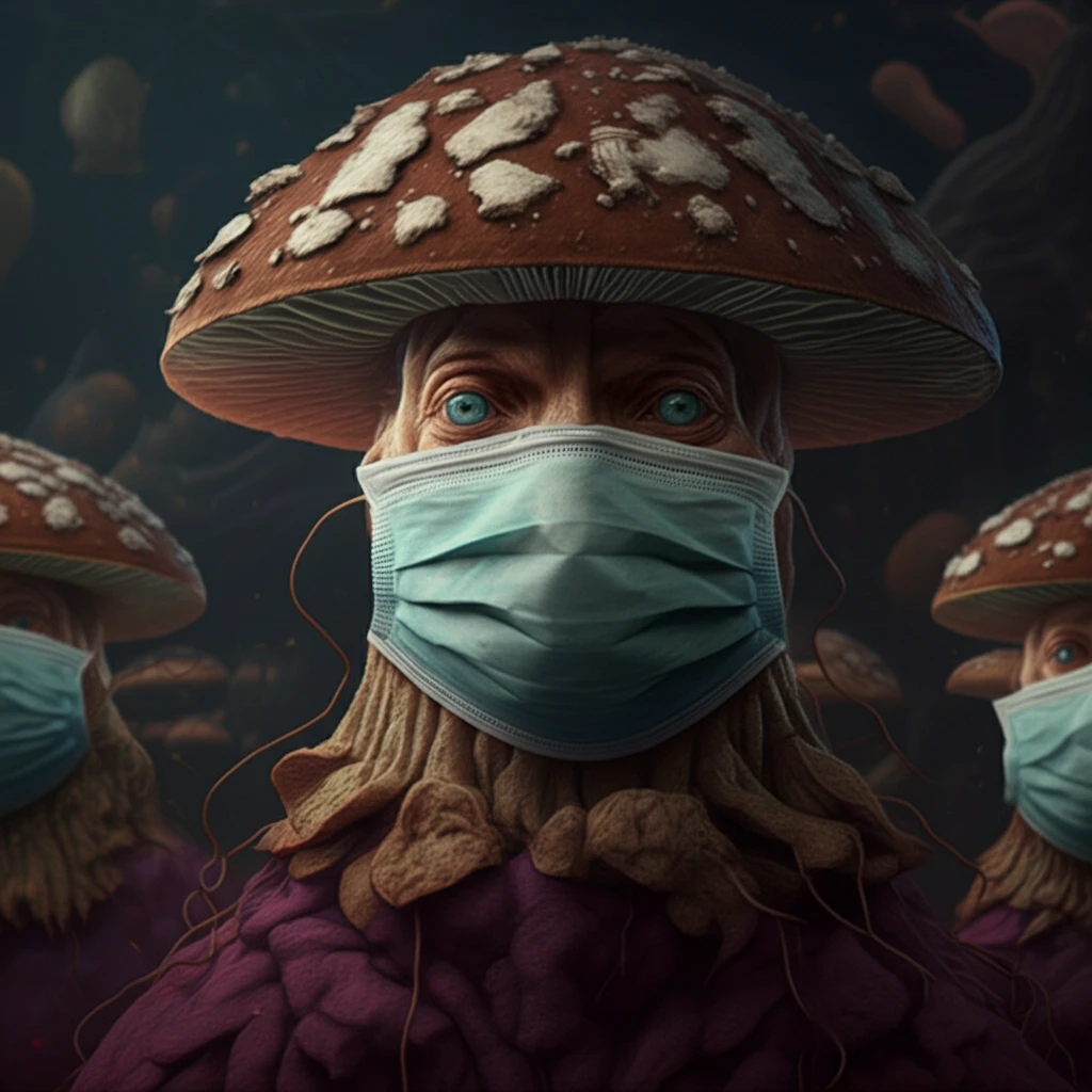 Bacteria masquerading as fungus in an eye.