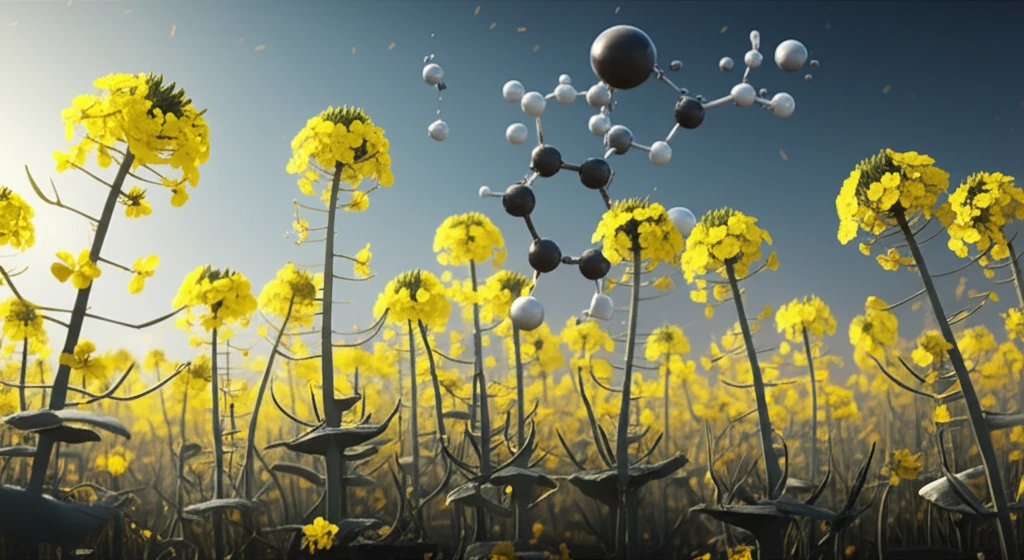 Molecular canola flowers