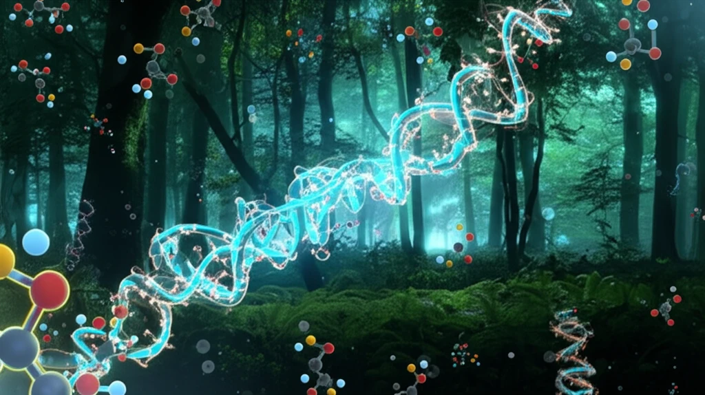 Molecular Visualization of DDSA Modified Starch Adhesive