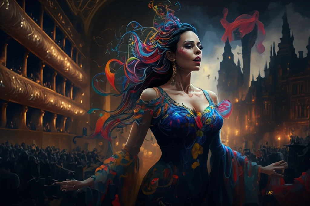 Soprano's aria symbolizing cultural and societal evolution.