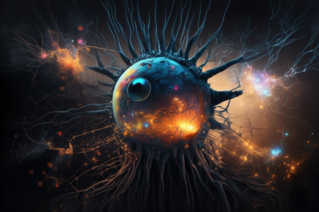 Symbolic representation of fading vision in Leber Hereditary Optic Neuropathy