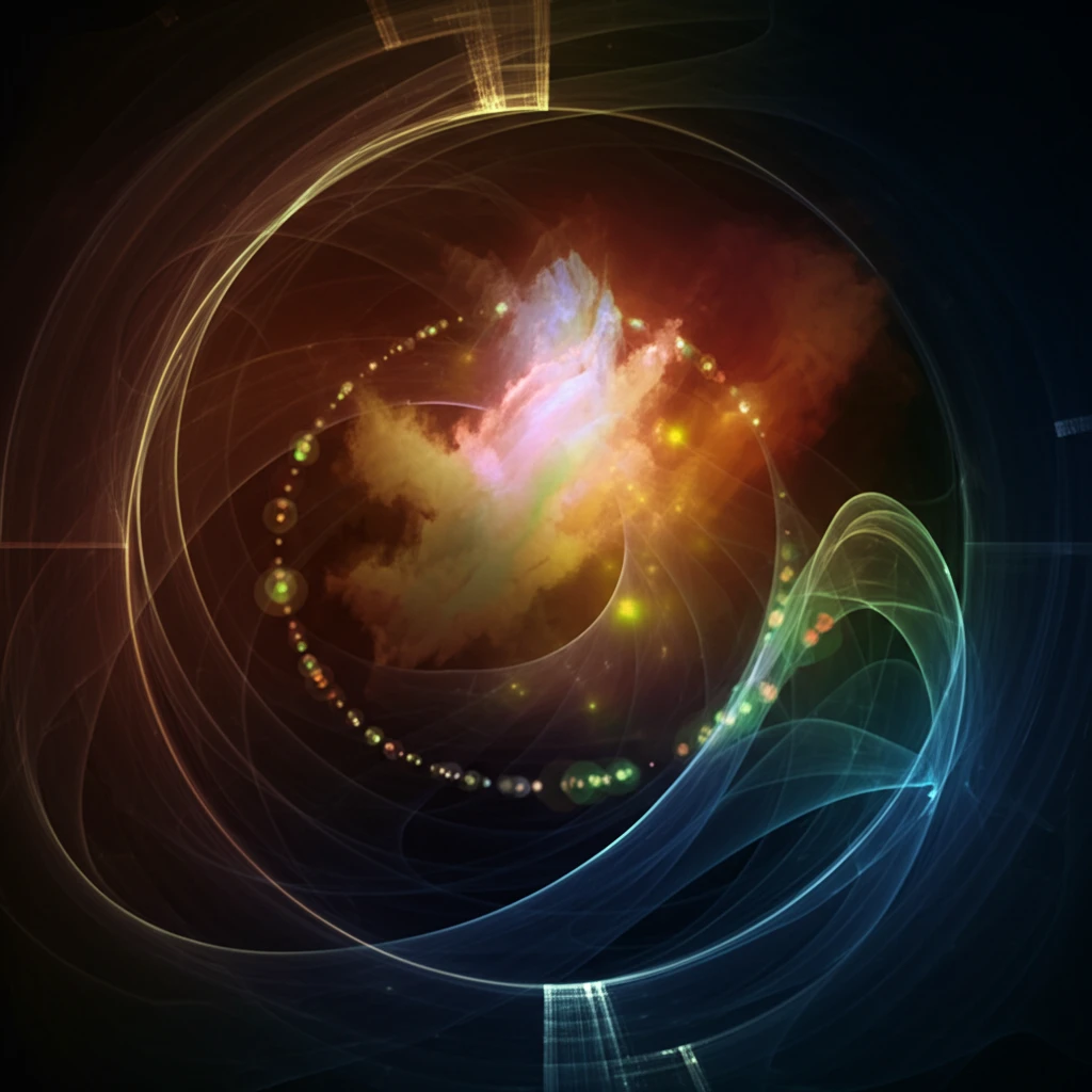 Digital illustration of stabilized light pulses representing carrier-envelope phase control.