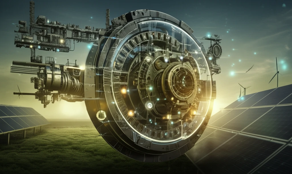 Futuristic sealing technology with interconnected networks symbolizing innovation and efficiency.