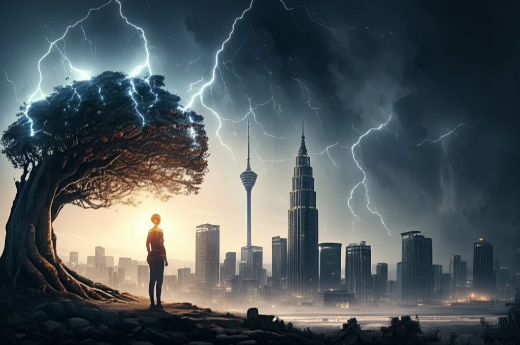 Interconnected symbols of self-esteem, leadership, and resilience in Kuala Lumpur