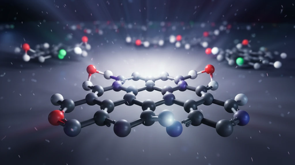 Molecular Structures in Thin Films Illuminated by Photoluminescence