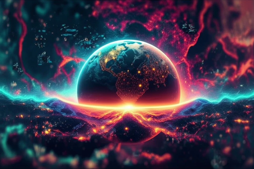 Seismic waves scattering through Earth's mantle